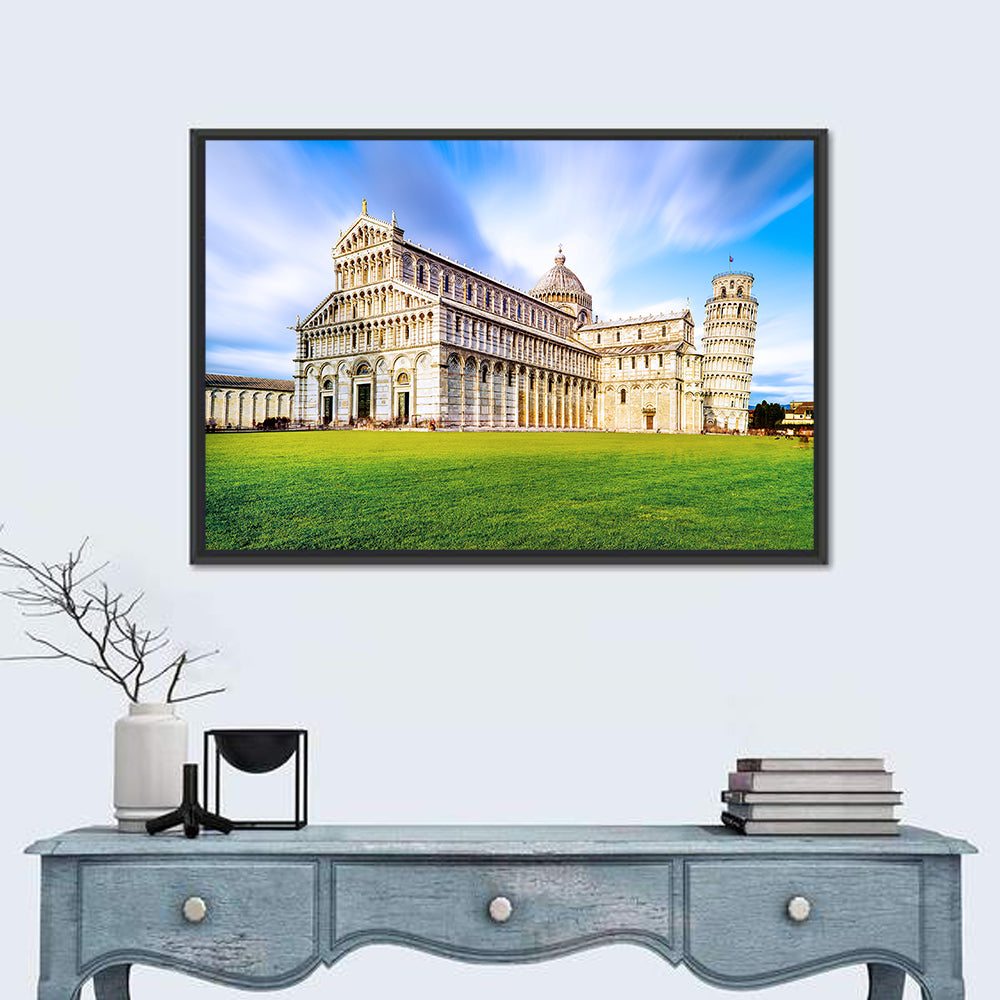 Piazza Dei Miracoli, Pisa Wall Art in a room, landscape