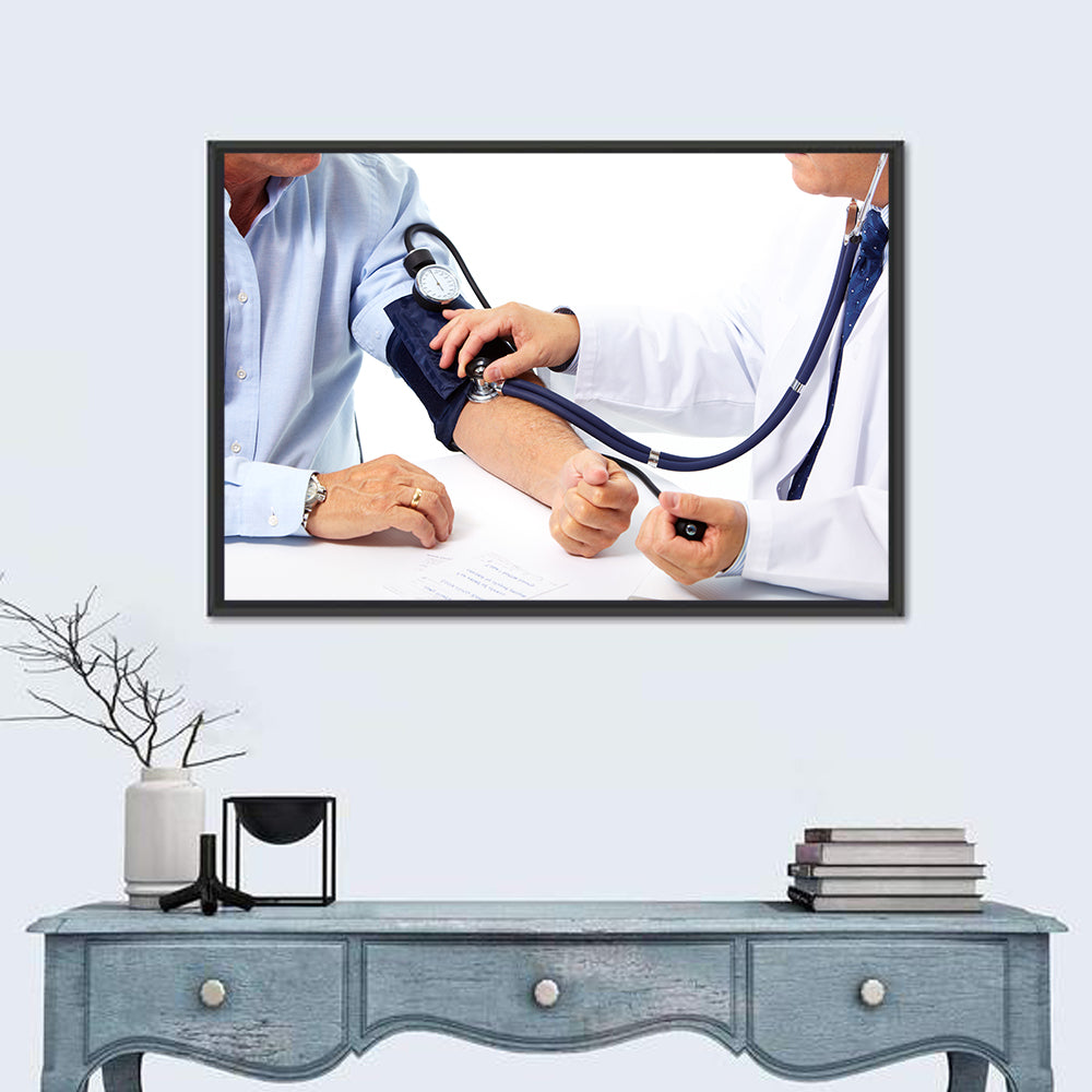 Measuring Blood Pressure Wall Art