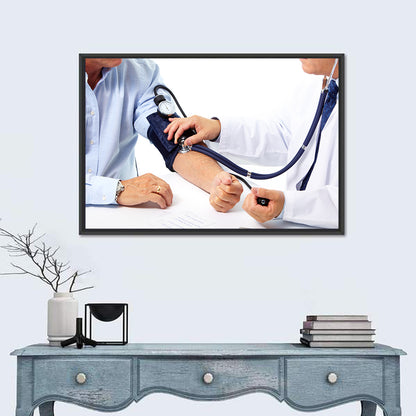 Measuring Blood Pressure Wall Art