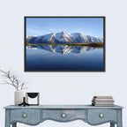 Bettmersee Mountain Reflection Wall Art