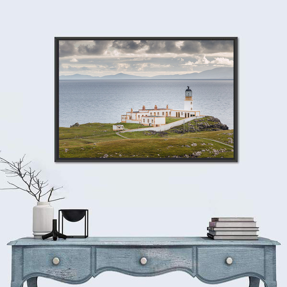 Neist Point Lighthouse, Isle of Skye Wall Art in a room, landscape