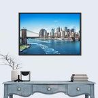 Brooklyn Bridge and Manhattan Skyline Wall Art