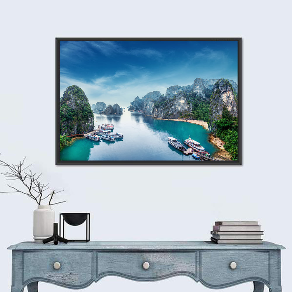 Ha Long Bay Karst Panorama Wall Art