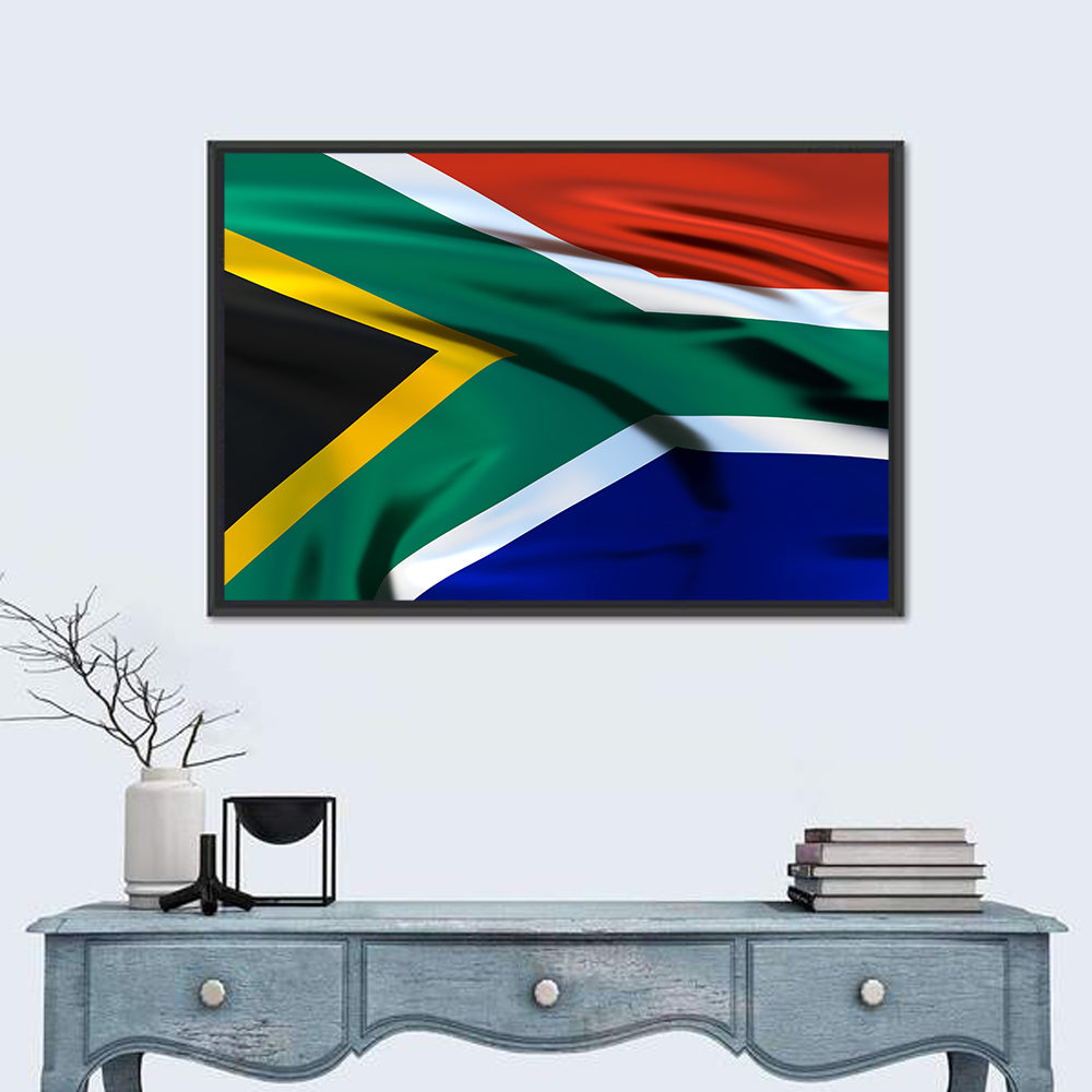 South African Flag Wall Art