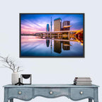 Tokyo Skyline at Dawn Wall Art