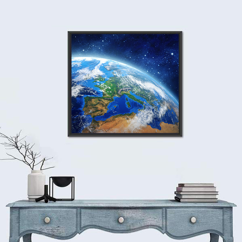 Earth from Orbit Wall Art