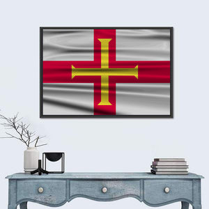 Flag Of Guernsey Wall Art