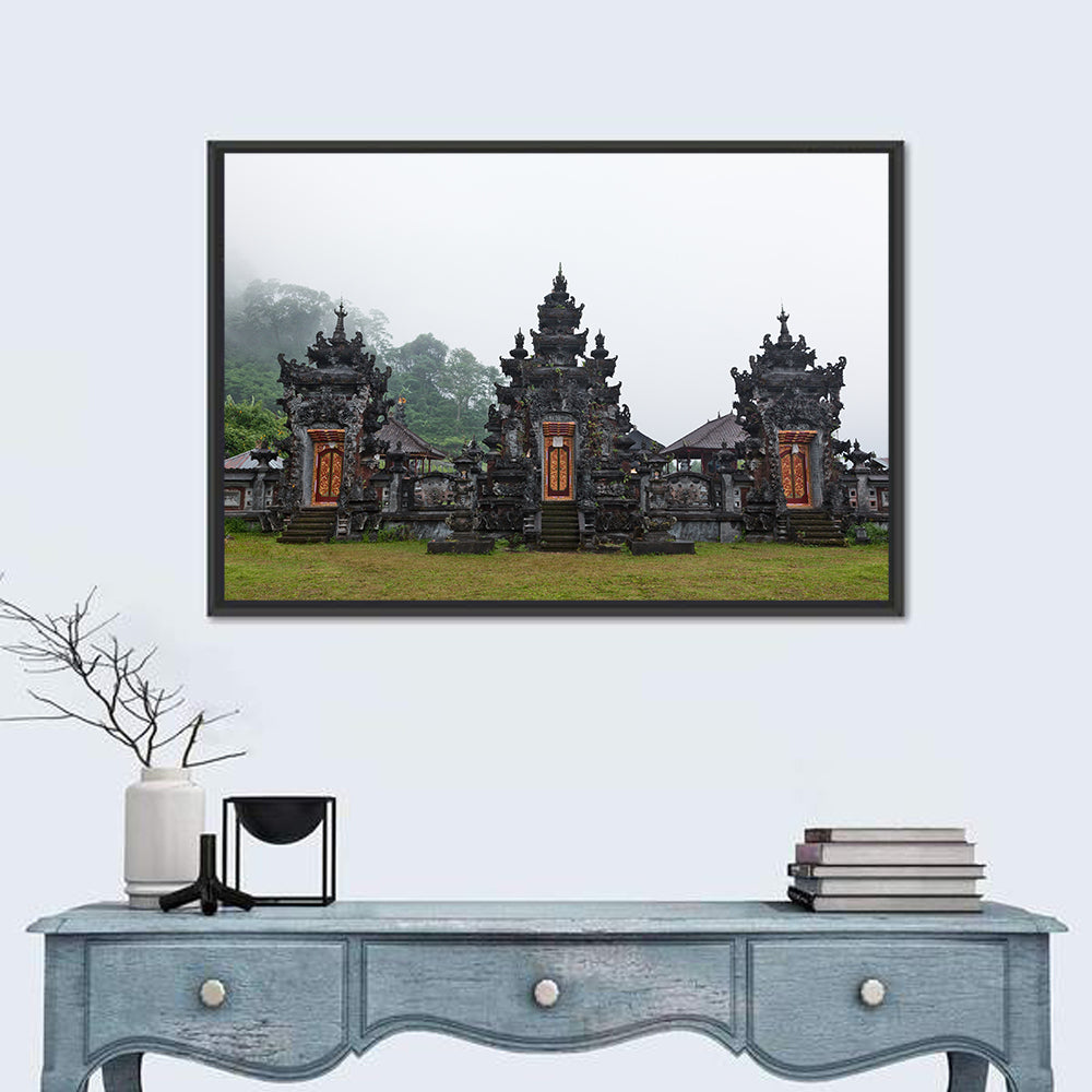 Pura Ulun Danu Buyan Temple Wall Art in a room, landscape