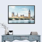 Westminster Bridge and Big Ben Wall Art