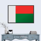 Madagascar Flag Wall Art