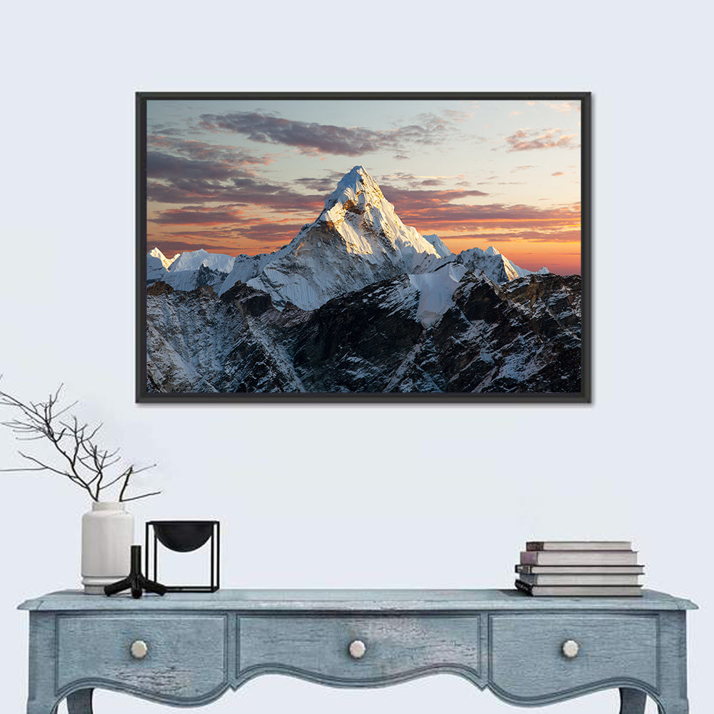 Ama Dablam at Dusk Wall Art