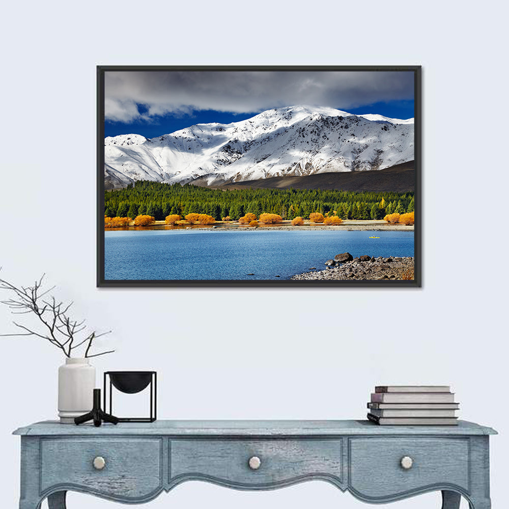 Lake Tekapo, New Zealand Wall Art in a room, landscape