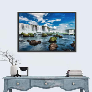 Iguacu Falls In Brazil Wall Art