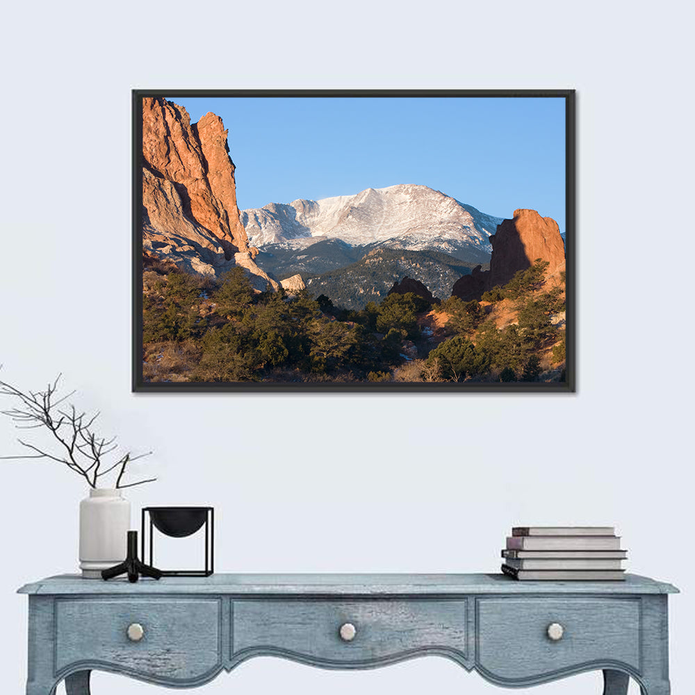 Pikes Peak Sunrise, Garden of the Gods Wall Art