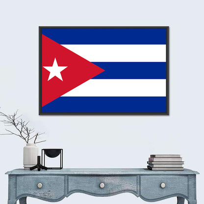 National Flag Of Cuba Wall Art