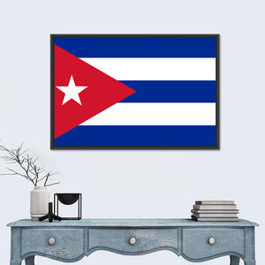 National Flag Of Cuba Wall Art