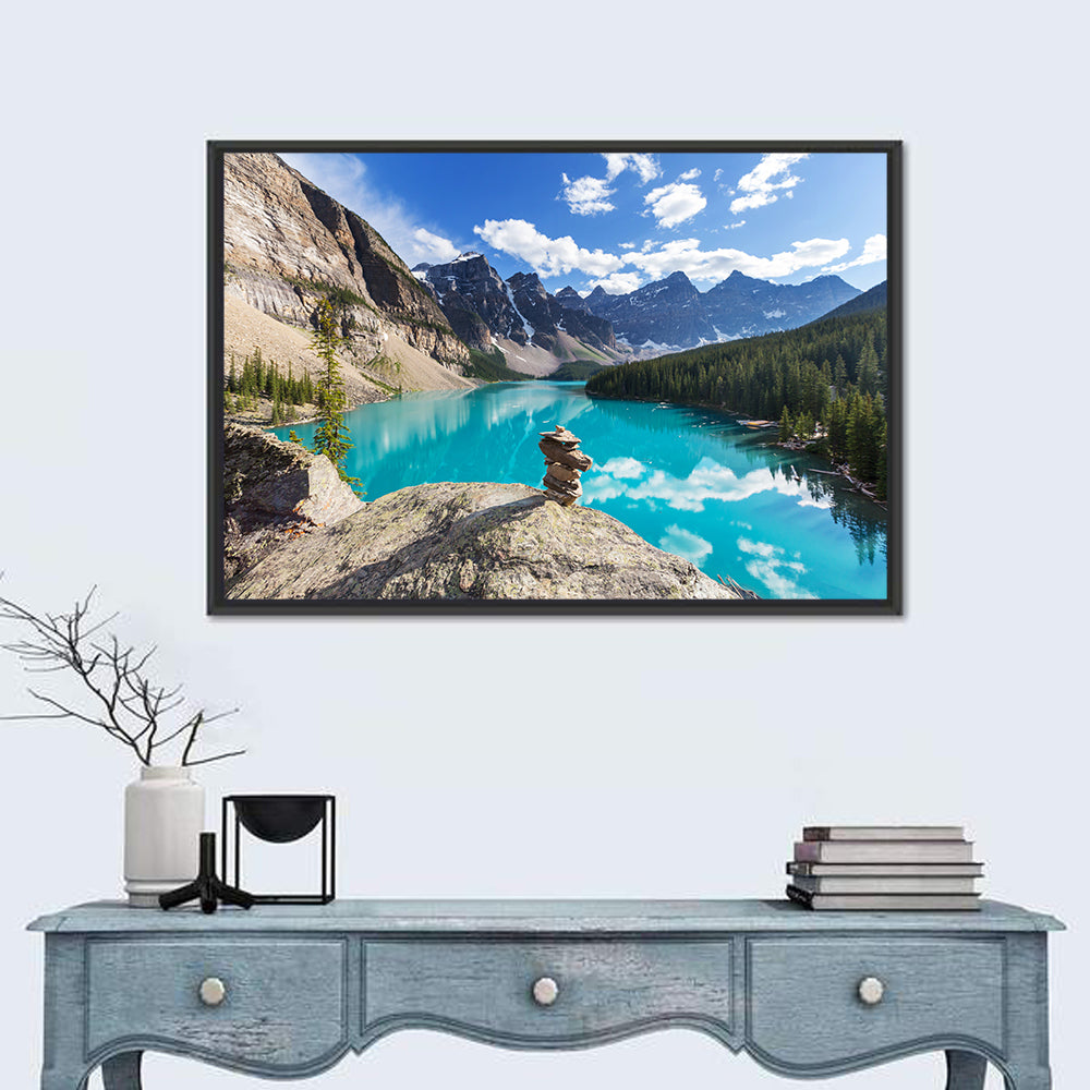 Moraine Lake Reflection Wall Art