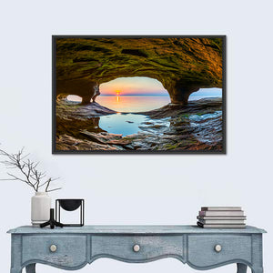 Lake Superior From Cave Wall Art