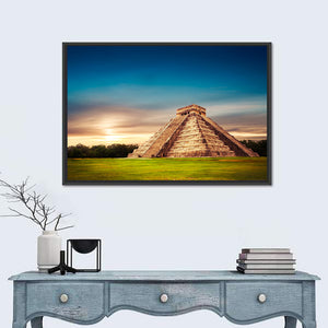 Temple Of Kukulkan Mexico Wall Art