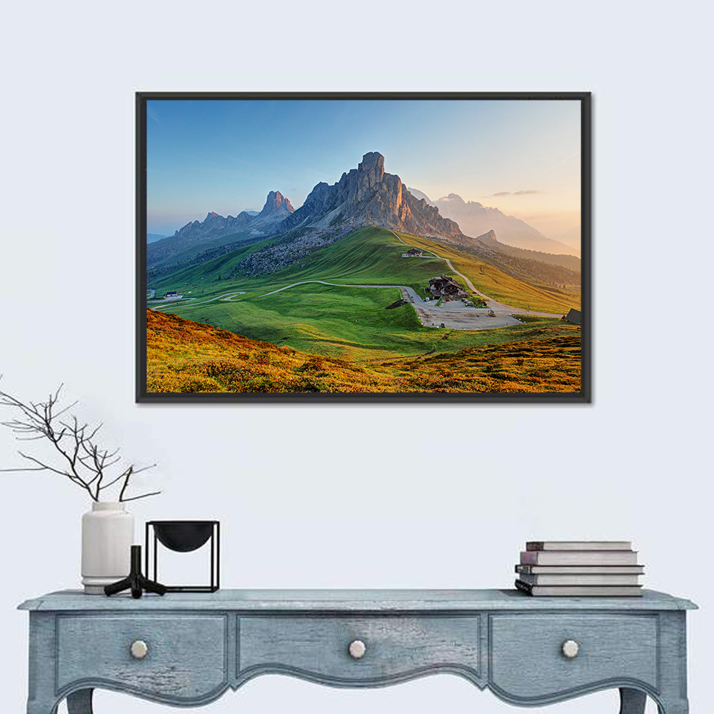 Passo Giau Dolomites Valley Wall Art