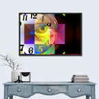 Eye of Time Collage Wall Art