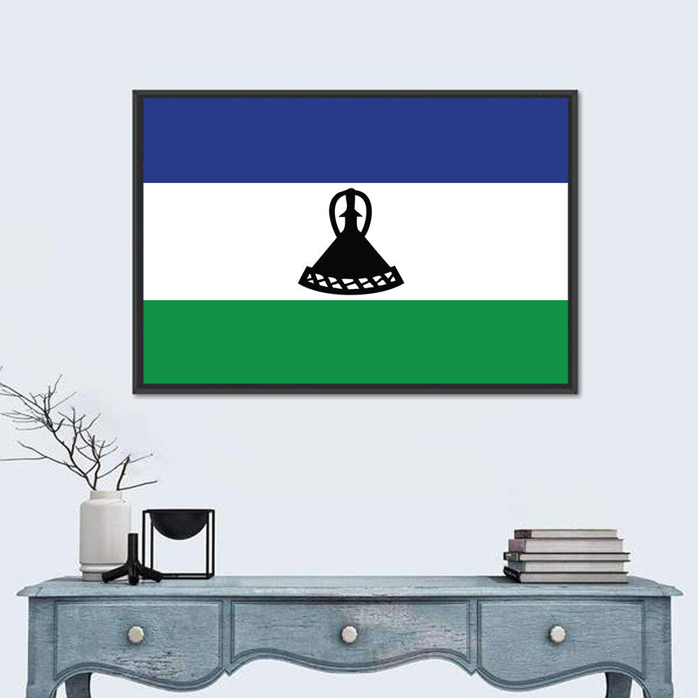 Flag of Lesotho Wall Art