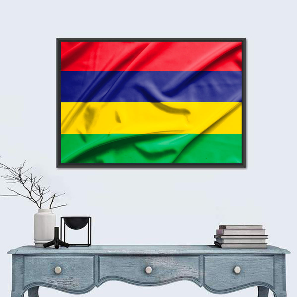 Mauritius National Flag Wall Art