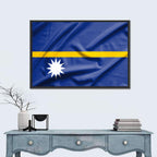 Flag of Nauru Wall Art