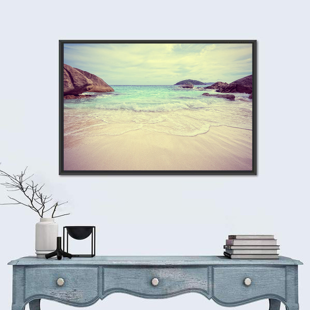 Koh Miang Island Wall Art in a room, landscape