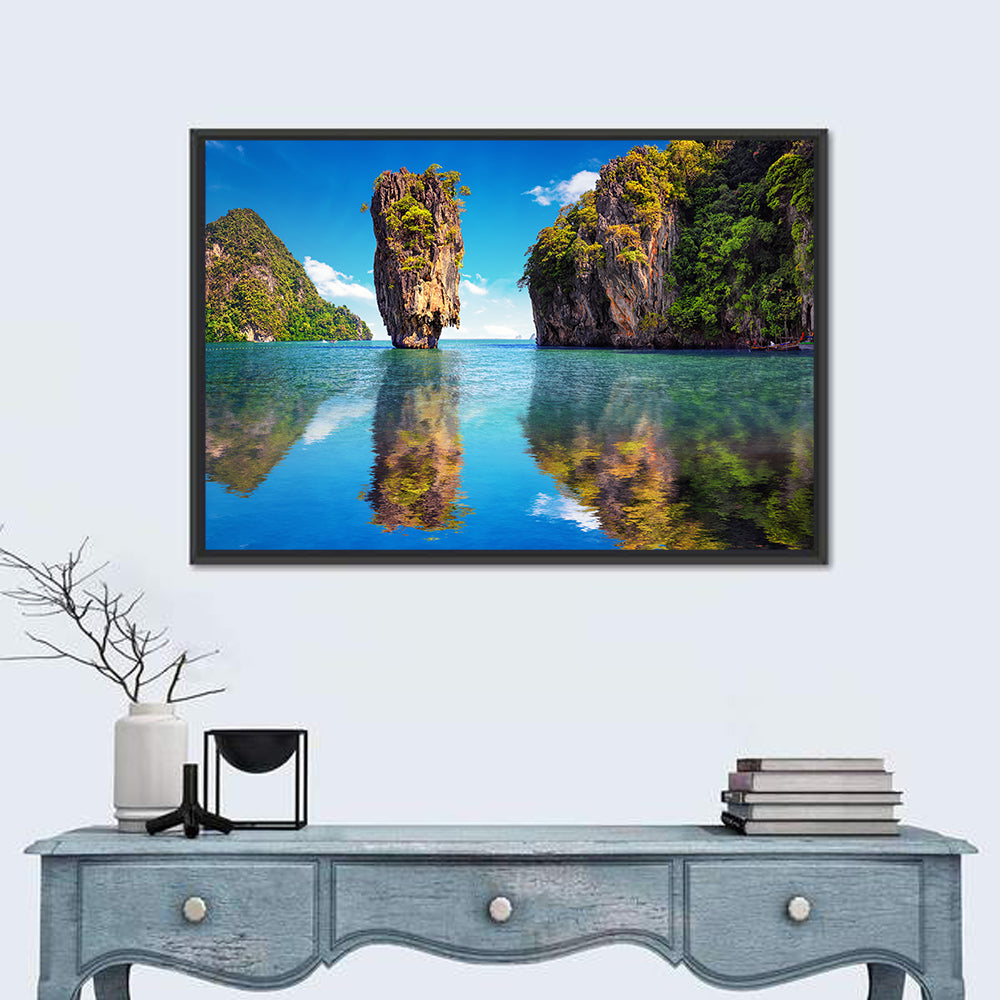James Bond Island, Phang Nga Wall Art in a room, landscape