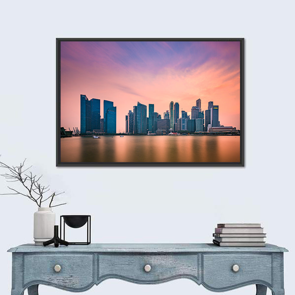 Marina Bay Singapore Skyline Wall Art