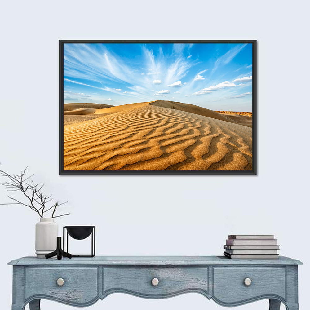 Minimalist Thar Dunes Wall Art