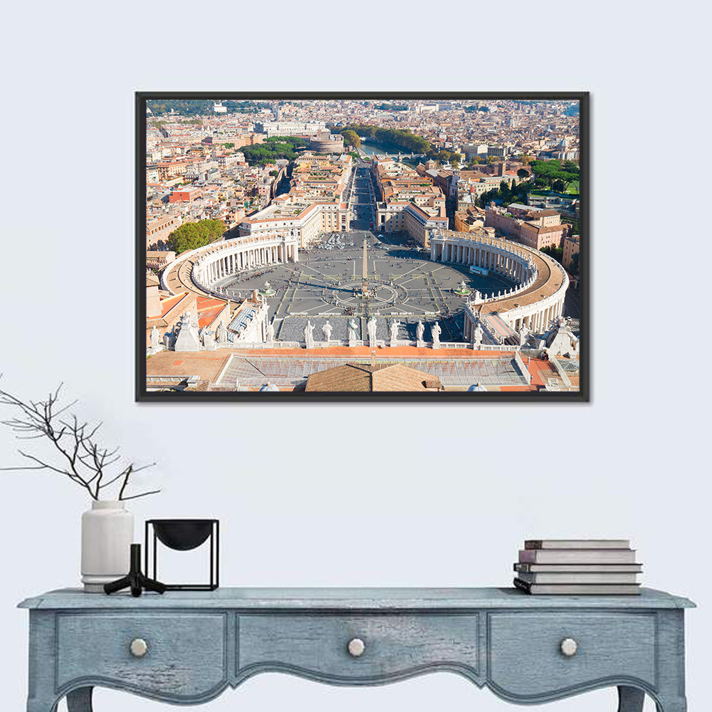 St. Peter's Square, Vatican City Wall Art in a room, landscape