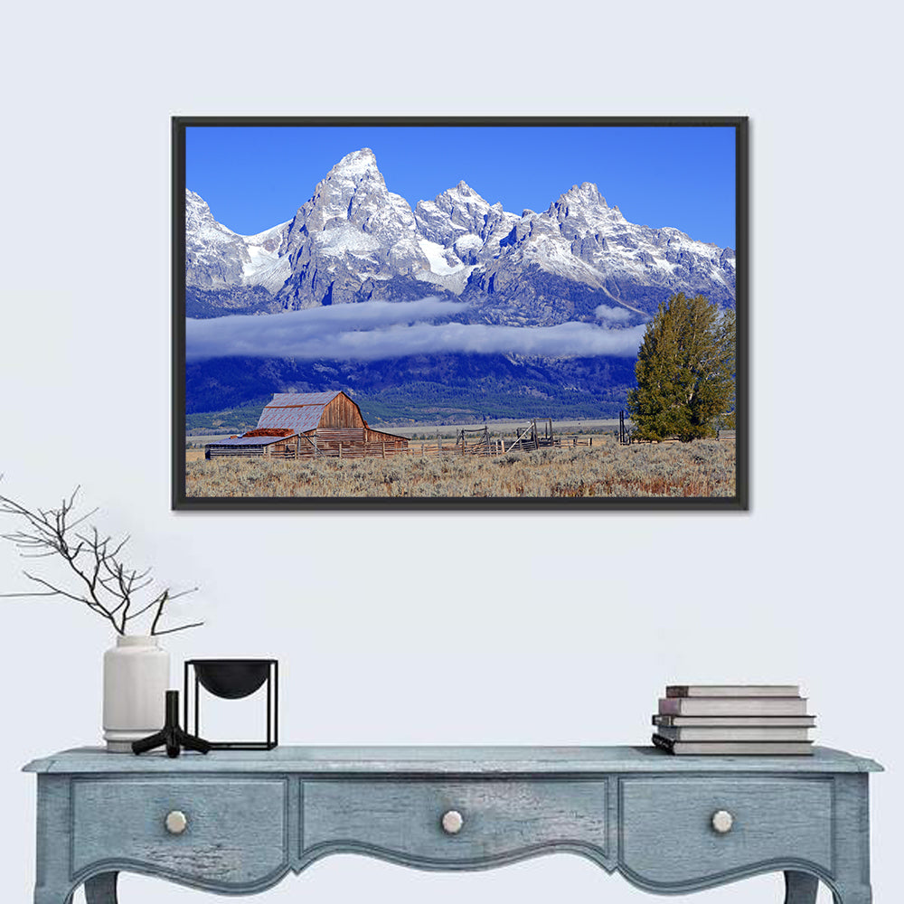 T.a. Moulton Barn, Grand Teton Wall Art