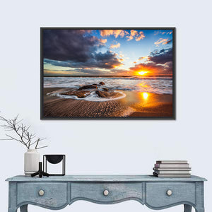 Cloudscape Over The Sea Sunrise Wall Art