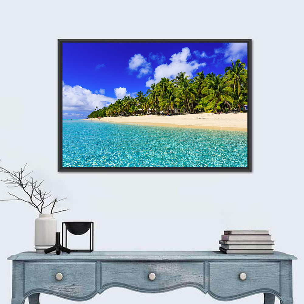 Dravuni Island Beach, Fiji Wall Art
