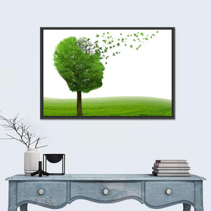 Memory Loss Concept Wall Art