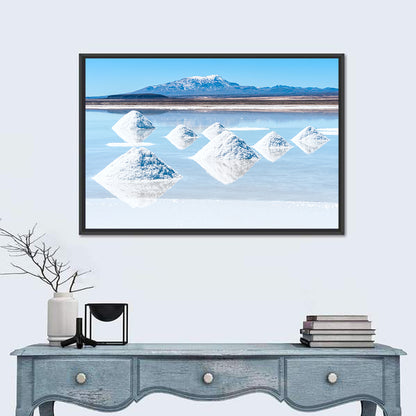 Salt Lake Uyuni In Bolivia Wall Art