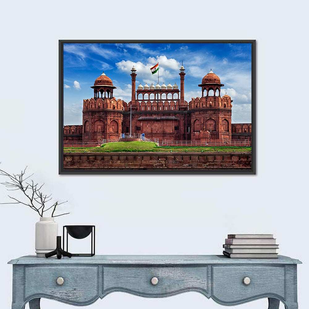 Red Fort Facade, Delhi Wall Art
