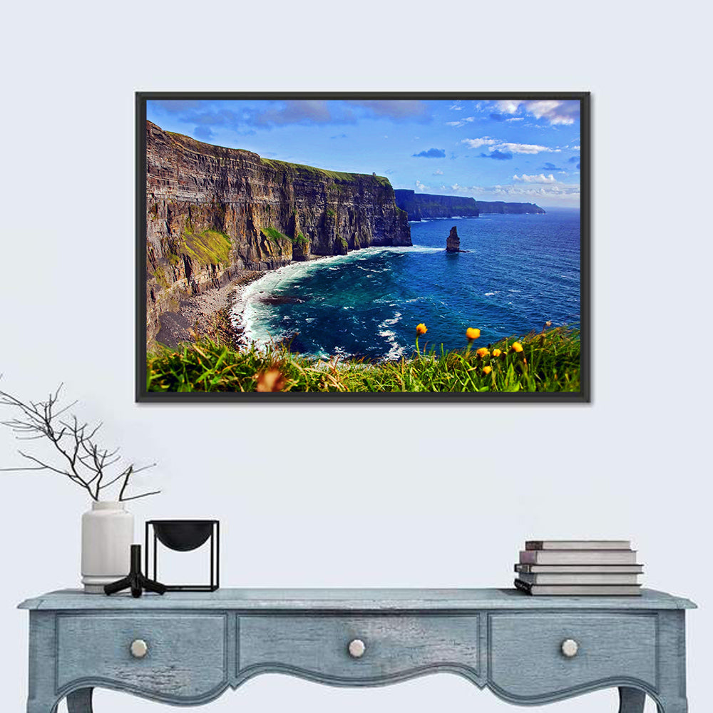 Cliffs of Moher, Lahinch Ireland Wall Art in a room, landscape