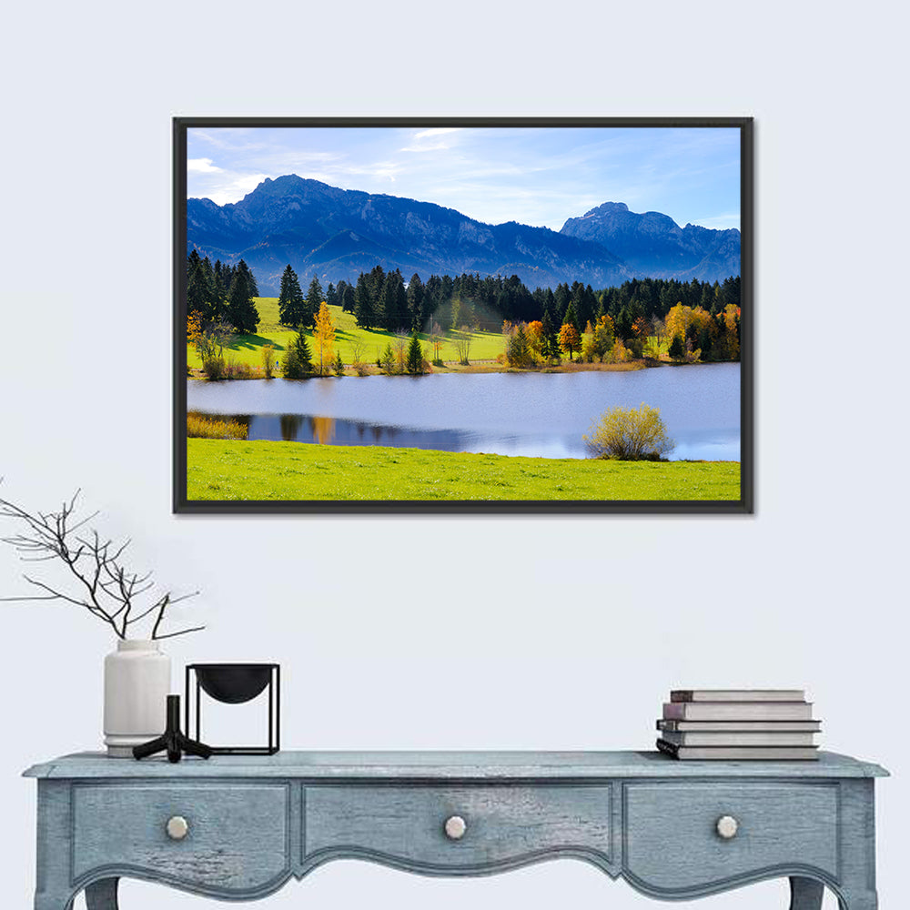 Alpine Lake in Bavaria Wall Art