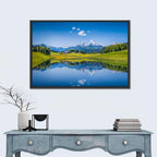Watzmann Summer Reflection Wall Art