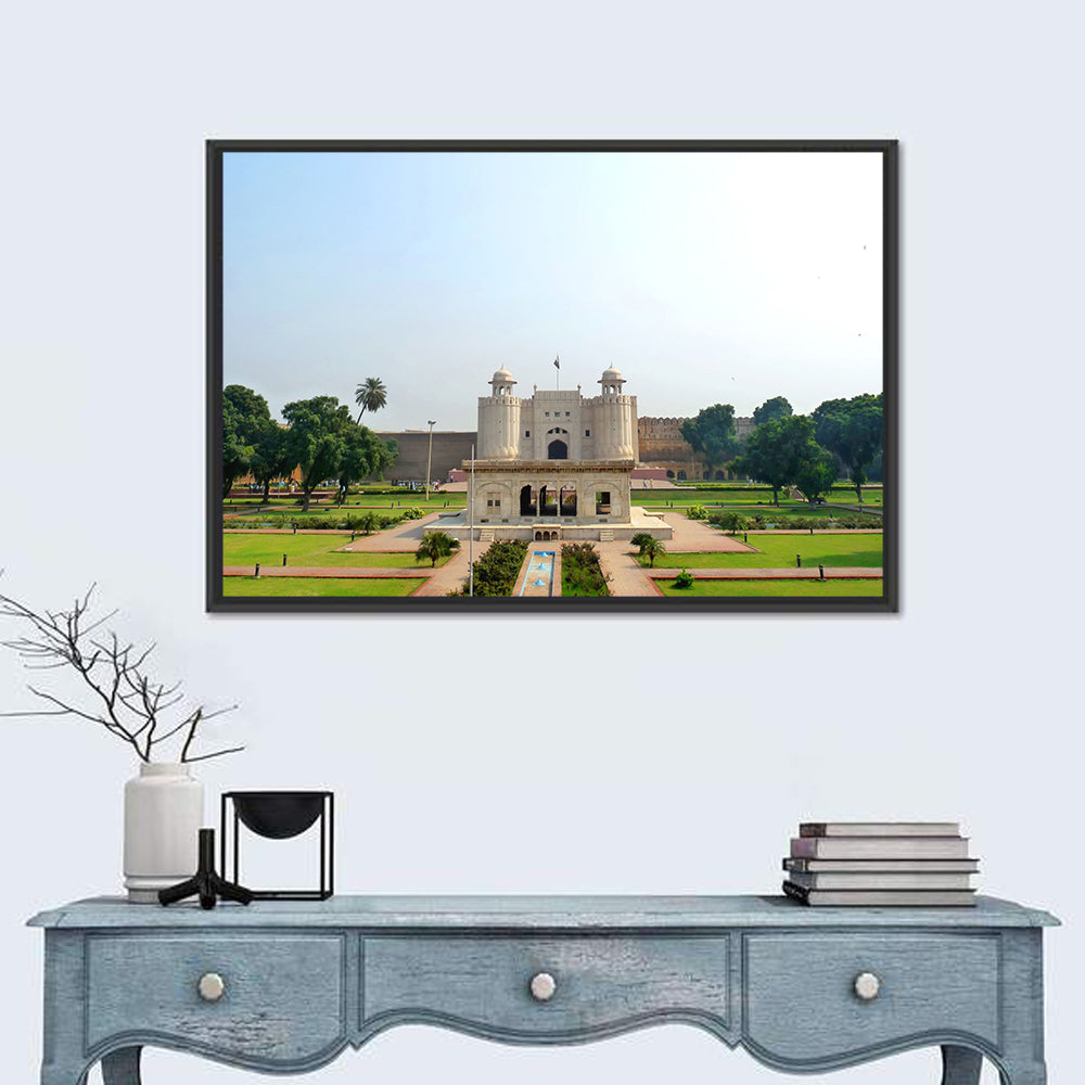 Exterior View of Lahore Fort Wall Art