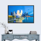 Marina Bay with Artscience Museum Wall Art