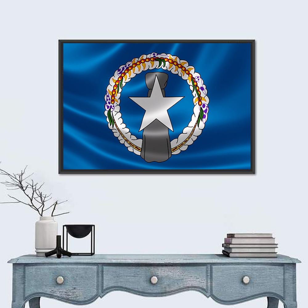 Northern Mariana Islands Flag Wall Art