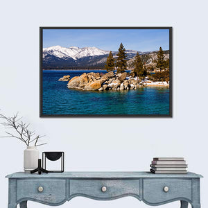 Lake Tahoe In Winter Wall Art