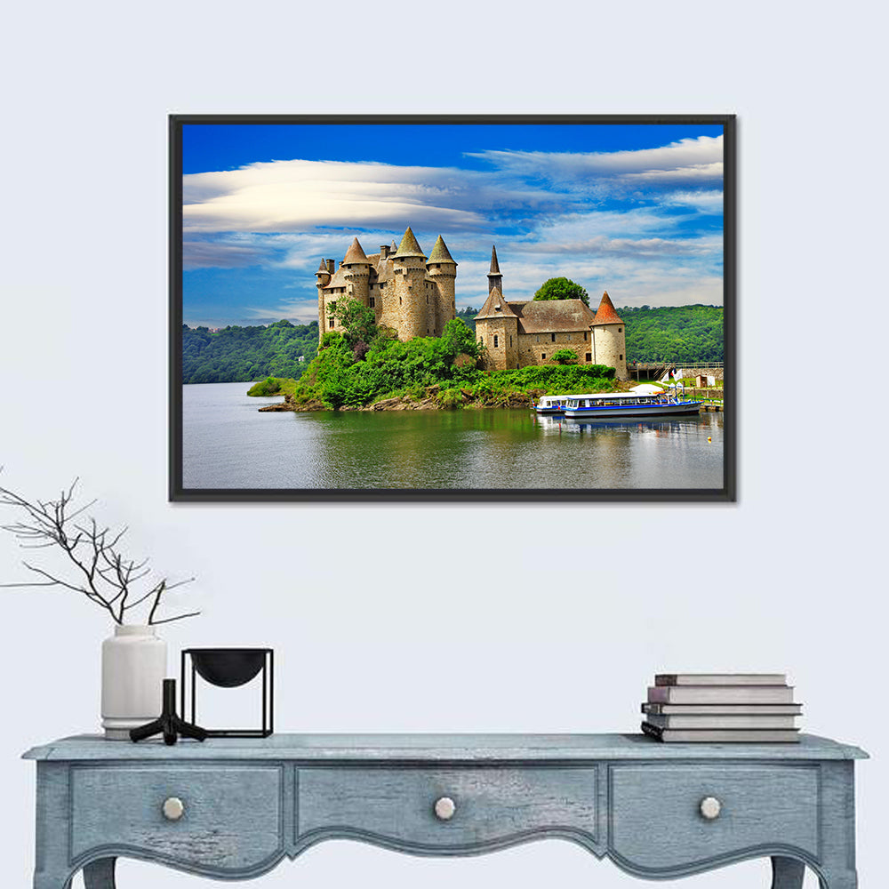 Château De La Roche Jagu, Lanleff France Wall Art in a room, landscape