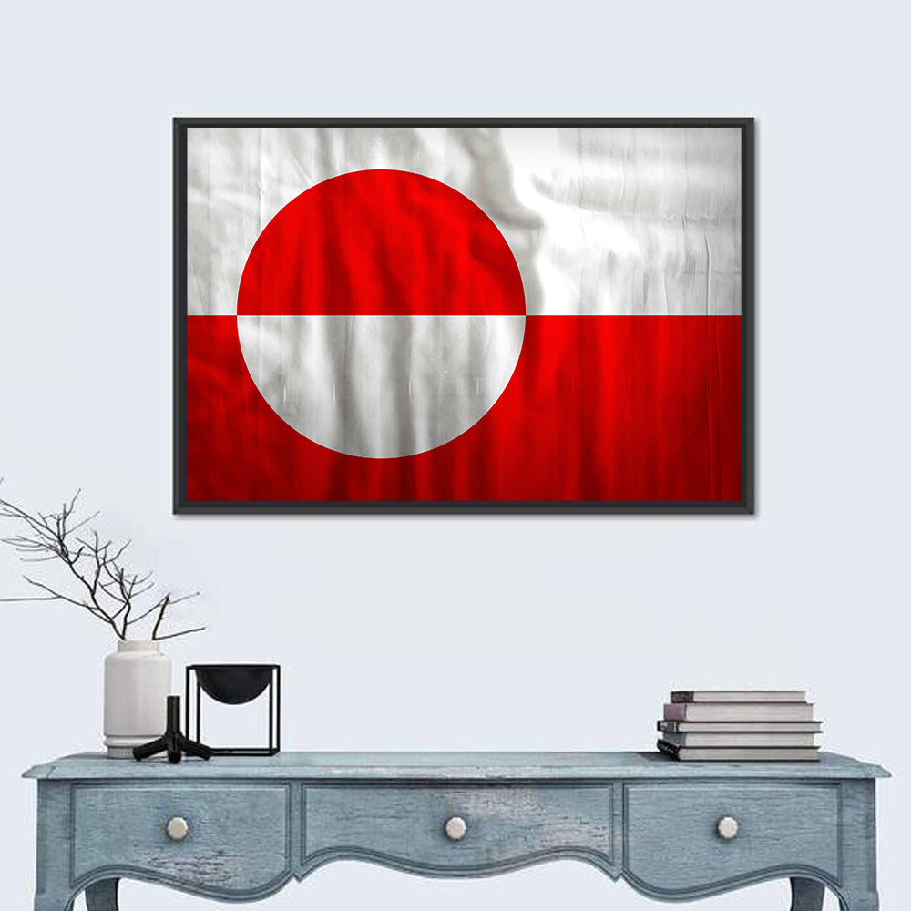 Greenland Flag Wall Art