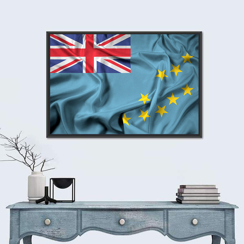 Tuvalu Flag Wall Art