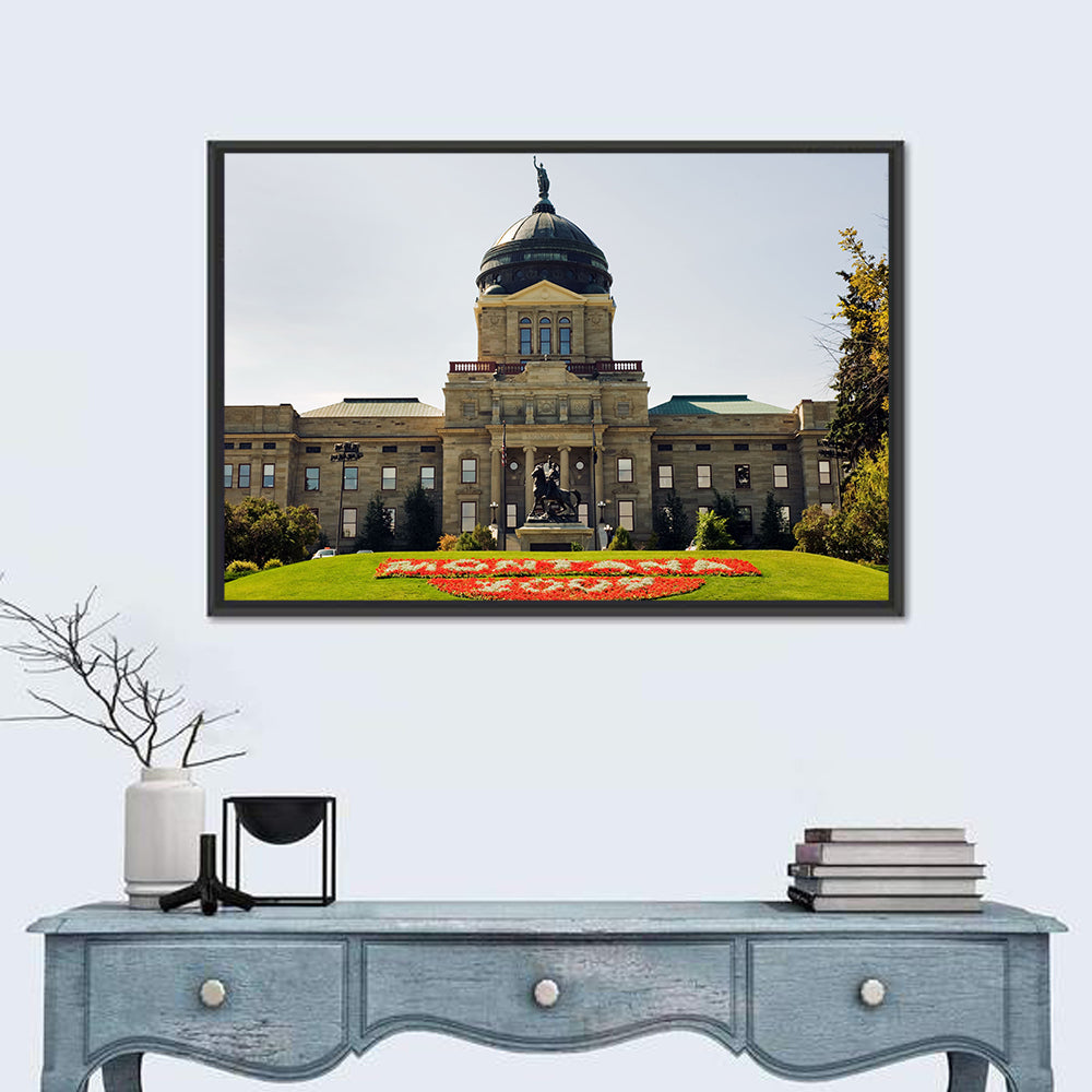 Montana State Capitol Dome Wall Art